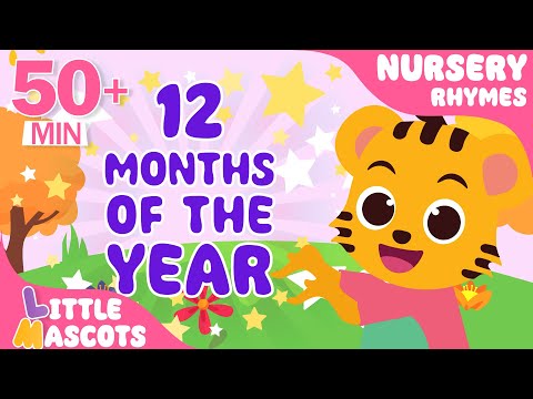 Months Of The Year + Thank You Song + more Little Mascots Nursery Rhymes & Kids Songs