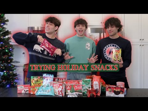 TRYING HOLIDAY SNACKS PART 2