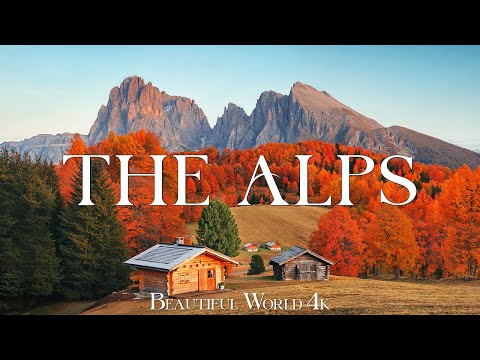 The Alps 4K - Captivating Autumn in the Iconic Dolomites with Vibrant Foliage - 4K UHD