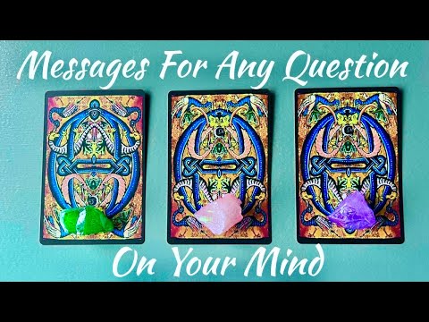 Messages From Spirit For The Question On Your Mind Pick A Card