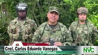 Ejército entrega radios para informar sobre actividad del Ruiz