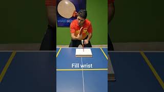 Advanced Backhand TopSpin #shorts #shortsvideo #shortsyoutube #tricks #howto #howtomake