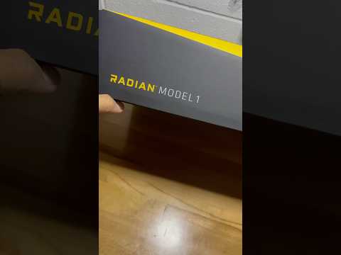 Unboxing the Radian Mod 1! What a thing of beauty. Perfect execution. #unboxing #radian #60seconds