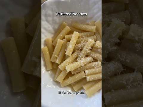 Buttered Noodles #recipe #italiancusine #cooking #cookingchannel #easyrecipe