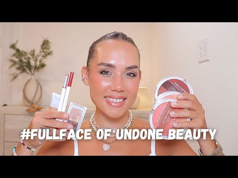 #fullface of @UndoneBeauty_ - I have a lot of product and a lot of opinions!