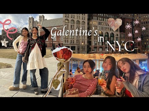 weekend diaries of a yale student 👩‍❤️‍💋‍👩 | girls trip to new york, shopping, yap/game night