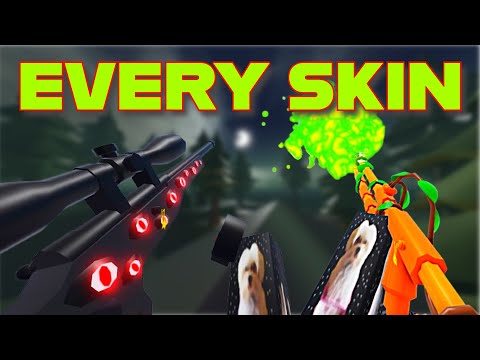 [OUTDATED] EVERY SKIN + ANIMATION In Roblox Rivals 😱