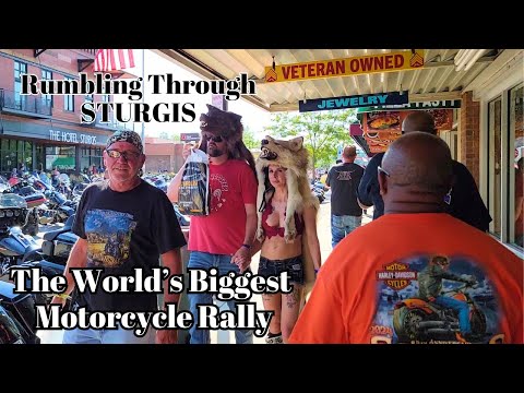 Sturgis Rally 2024 | Downtown | Hill Climbs | Burnouts | Devils Tower