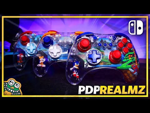 PDP REALMz Controllers 🎮 Sonic Editions 🦔🌀 Unboxing and First Impressions