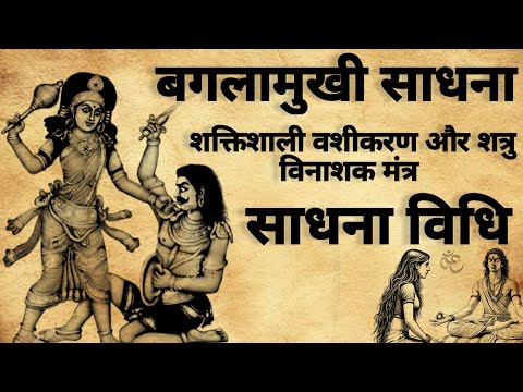 Baglamukhi sadhna | शक्तिशाली वशीकरण और शत्रु विनाशक मंत्र |#baglamukhi