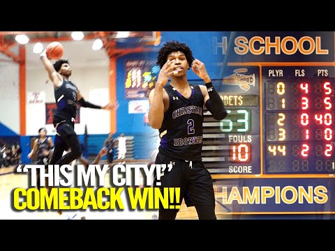 UNC Guard Caleb Love DROPS 42 POINTS In An EPIC COMEBACK WIN!!