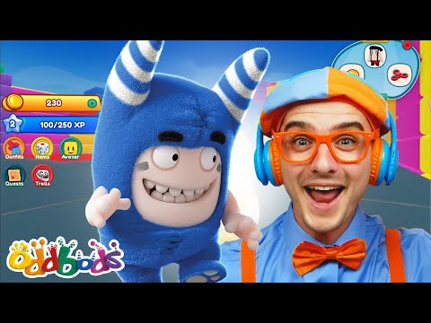 Obby Bods With Blippi! | Oddbods Roblox Game