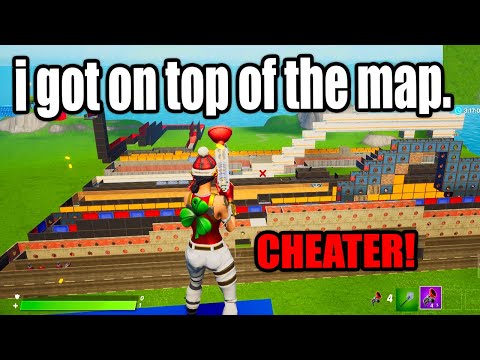 CHEATING To Get WORLD RECORD In Fortnite..