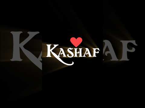 Kashaf ❤️ ||Comment Your Name 🥰#nameworld #kashaf #k #shorts #viral #namezone #views #nameart