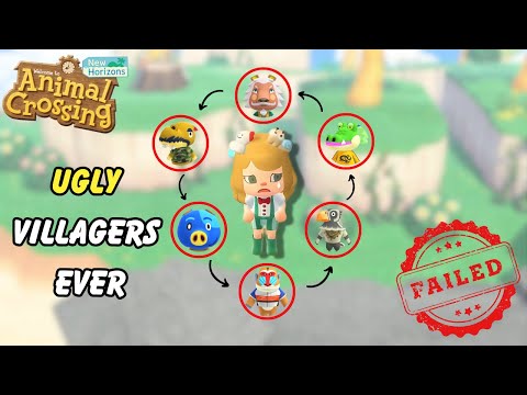 Failed Villager Hunting in Animal Crossing | Animal Crossing Ugliest Villagers