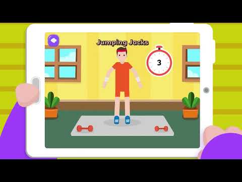 PE Activities -  Trial learning video | Dino Planet App