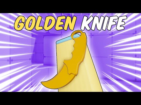 I UNLOCKED *GOLDEN KNIFE* In Roblox Rivals