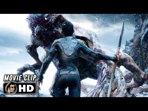 Defeating The Monster Scene | AFTER EARTH (2013) Movie CLIP HD