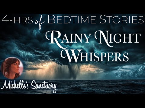 5 HRS Continuous Relaxing Stories for Sleep  🌧 RAINY NIGHT WHISPERS 💤 Cozy Bedtime Stories wi/ Rain