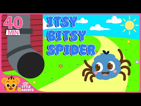 ✨Itsy Bitsy Spider🕷️ + Wash Your Hands + more Little Mascots Nursery Rhymes & Kids Songs