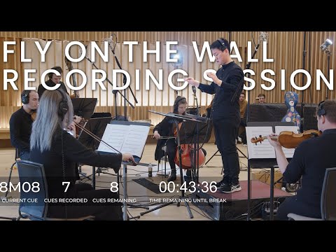 Fly On The Wall Chamber Orchestra Recording Session // Composing for Amazon Audible