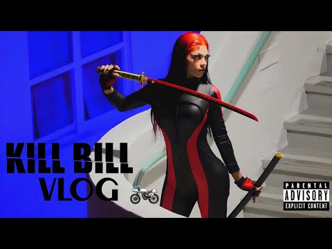 Kill Bill Photoshoot BTS Vlog | Follow Me Around 🏍️