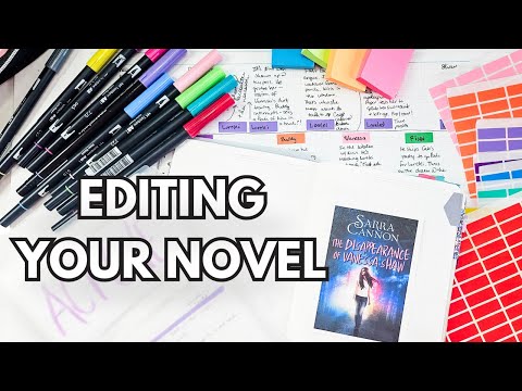 EDITING YOUR NOVEL ✨📖 what to do when you're stuck