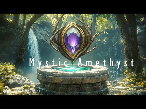 Mystic Amethyst - Healing Vibrations For Inner Balance ~ 432Hz + 528Hz - Beautiful Meditation Mus...