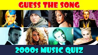 Guess the 2000s Songs Music Quiz