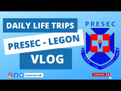 The PRESEC - LEGON Trip | 2 minutes vibes on Presec campus.