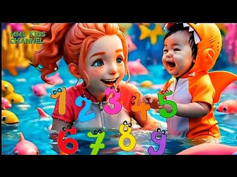 Baby Shark Counts | Count 1,2,3...| Numbers Song