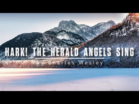 Hark! The Herald Angels Sing | Relaxing Piano Christmas Carol with lyrics