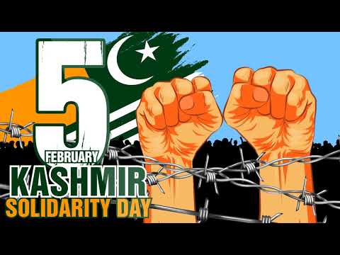 Kashmir Solidarity Day 5th February 2023 // @3DMotionGraphicsVFX  // #3dMotionGraphicsVFX