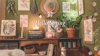 Cosy Spring Aesthetics 🌷 Room Makeover, Books, Ideas, Baking - Ghibli, Pinterest & Cottagecore vibes