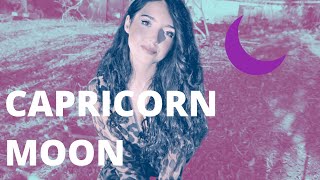 CAPRICORN 🌙 Moon--NEEDS & REACTIONS| ASTROLOGY