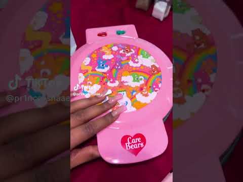 Introducing the care bears waffle maker in tiktok #carebears #wafflemaker #tiktok