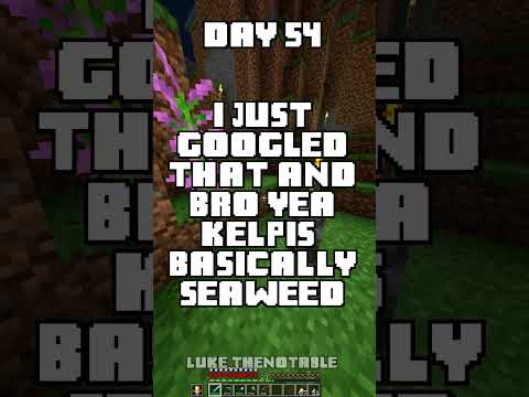 100 Days - [Minecraft Shorts] - Day 54 #minecraft #100days