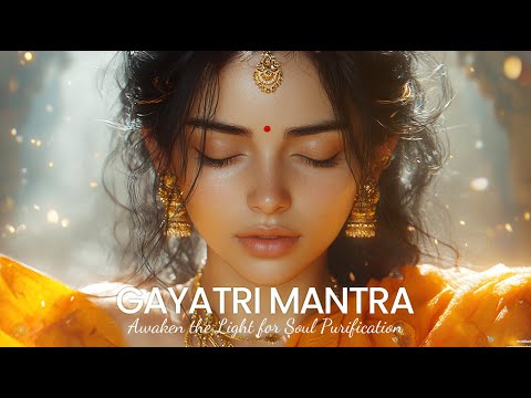 ☀️108 TIMES: Mystical Vibrations: Gayatri Mantra for Energy Alignment ⚡