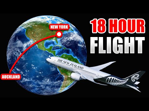 18 Hours NYC to New Zealand (WORLD’S LONGEST FLIGHTS)