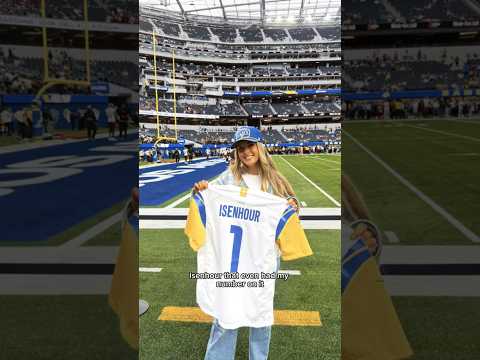 I got the VIP NFL experience! #football #nfl #soccergirl #losangelesrams