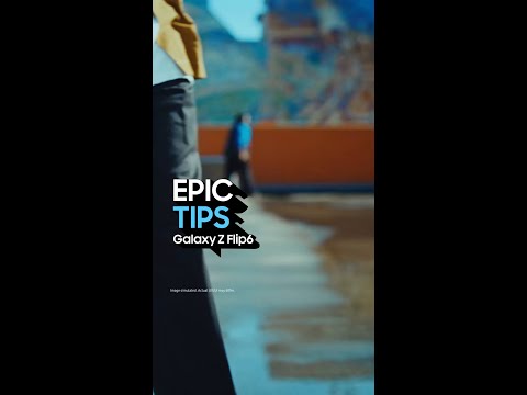 Epic Tips x Galaxy Z Flip6: Instant Slow-mo | Samsung