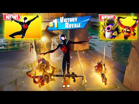 SPIDER-MAN (MILES MORALES) vs NEW 3 MEDALLIONS & MYTHIC’S CHALLENGE ( NEW! FORTNITE CHAPTER 6 )