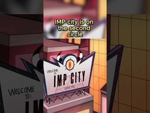 Where is IMP City located in Hazbin Hotel?