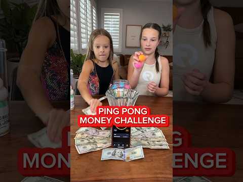 PING PONG MONEY GRAB CHALLENGE 🏓🤑