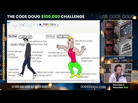 ClubWPT Gold: 100k Code Doug Challenge, Day 4