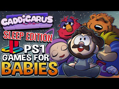 Sleepy PS1 Games for Babies - Caddicarus | SLEEP EDITION