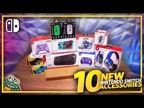 10 NEW Nintendo Switch Accessories - HAULED NS 🛒 Ep.19 - List and Overview