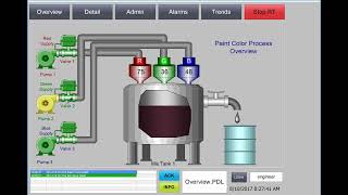 WinCC V7.4 Step by Step #1: Here's the App you will create! 😁 Learn SCADA Programming #WinCCGURU