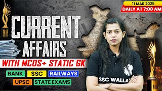 Current Affairs Today | 11 March Current Affairs 2025 | Daily Current Affairs | By Krati Mam