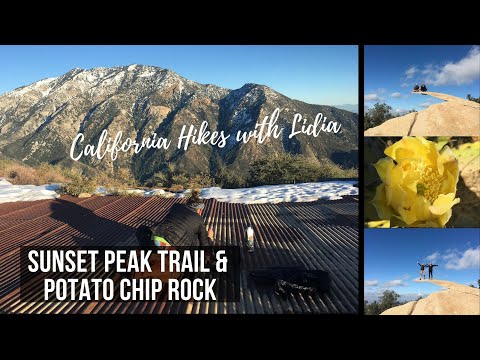 SUNSET PEAK TRAIL & POTATO CHIP ROCK - California Hikes with Lidia